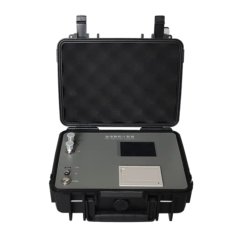 Мобилен монитор за чистота на маслото