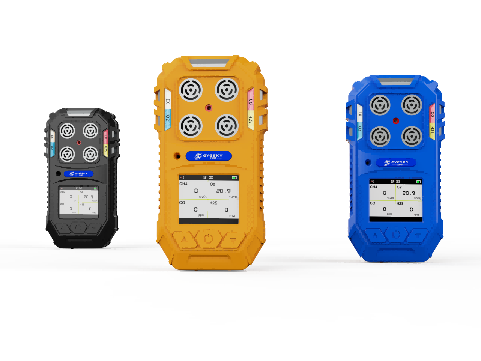 MS104K Преносим детектор за газ 4 в 1